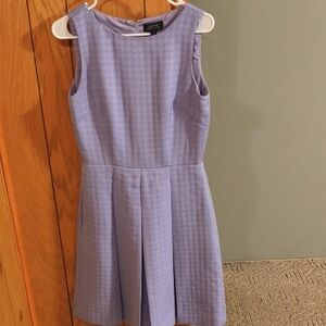 Tahari Elegant Lavender Sleeveless Dress